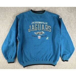 Vintage Jacksonville Jaguars Logo Athletic Pro Line NFL Sweatshirt 90s Sz XL